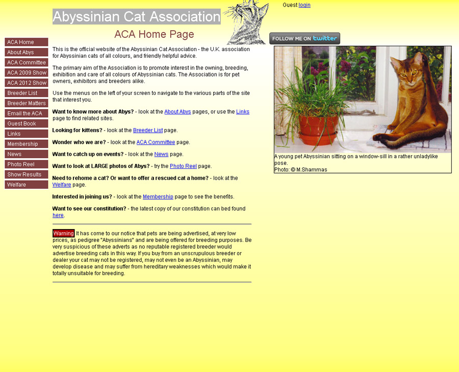 Abyssinian Cat Association